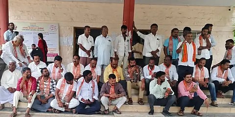BJP protests against corruption