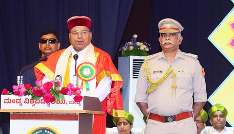 Mandya University 3rd Convocation Mandya