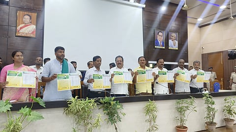 Monsoon related preparations review meeting Mandya