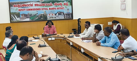 Second PUC exam preparatory meeting Mandya