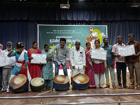 Shramikanagar Residents Rights Conference Mandya