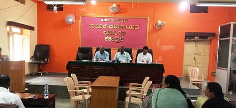 district koppal guaruntee scheme review meeting