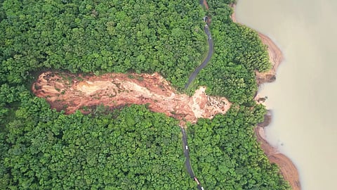 Land slide
