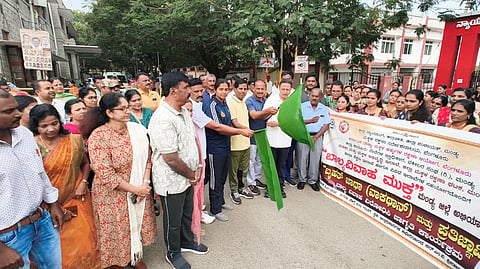 Massive rally against child marriage Mandya