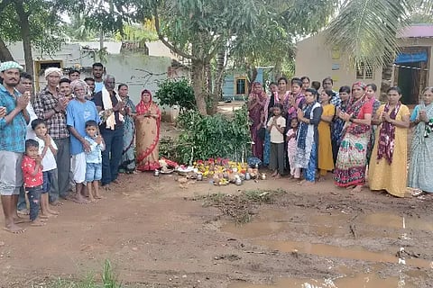 Traditional Seethla festival in Tandas