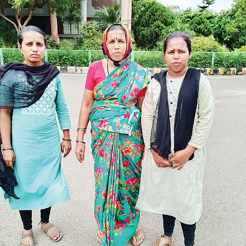 a victim who lost her home