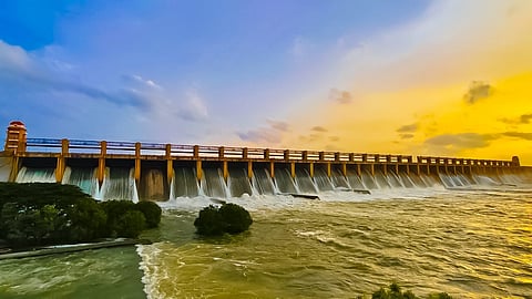 district koppal tb dam crust gate not working minister tangadagi