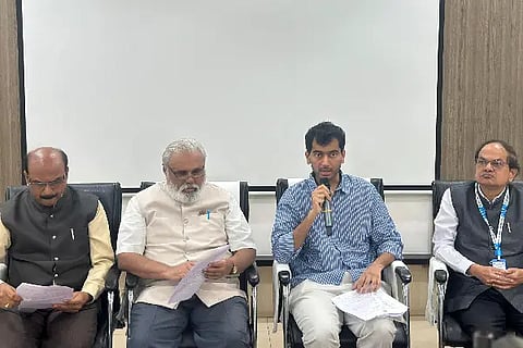BASANAGOUDA PATIL BLDE PRESS MEET