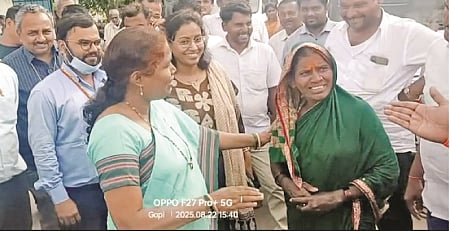 Dalit woman reveals her fear of being a prostitute to the regional commissioner