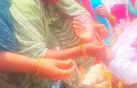 Sister ties rakhi on lifeless wrist of brother who died of dengue