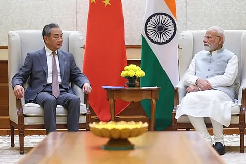PM Modi meets Chinese Foreign Minister Wang Yi