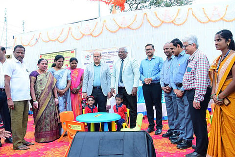 district koppal judge kinnala village dc visit