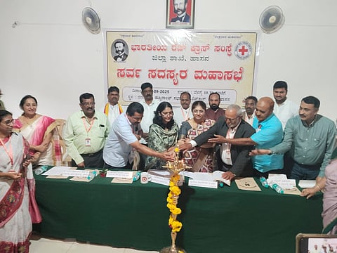 ಹಾಸನ ರೆಡ್ ಕ್ರಾಸ್ ರಾಜ್ಯಕ್ಕೆ ಮಾದರಿ