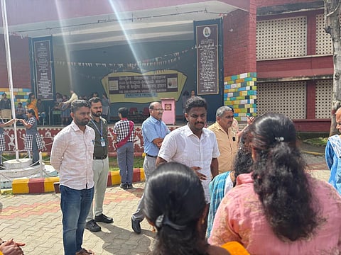 ಕೇಂದ್ರೀಯ ವಿದ್ಯಾಲಯಕ್ಕೆ ಸಂಸದರ ಭೇಟಿ