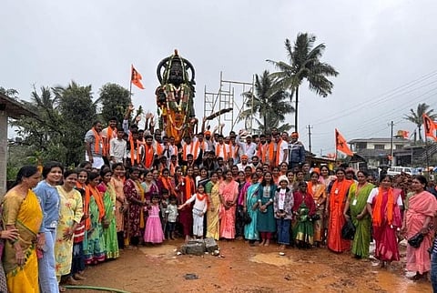 ವಾಯುಪುತ್ರ ಪ್ರತಿಮೆ ಪ್ರತಿಷ್ಠಾಪನೆ