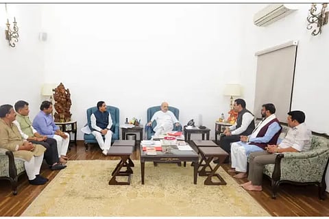 BJP team visit Sha