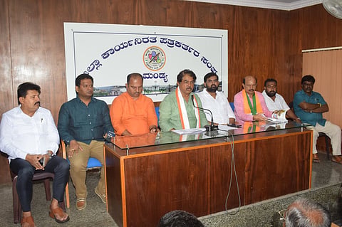 Opposition leader R. Ashok criticized Siddaramaiah Mandya