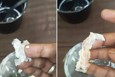 Ordered curd rice from Rice Bowl
