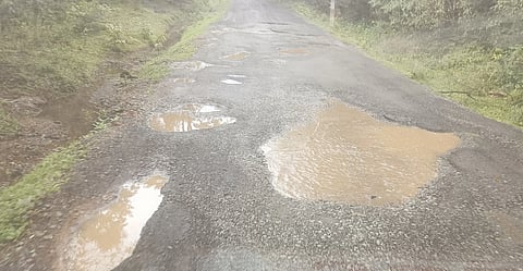 Road pot holes
