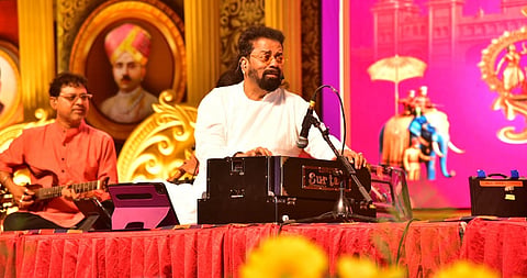 Singer Hariharan performed at Mysore Dasara
