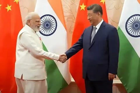 india China