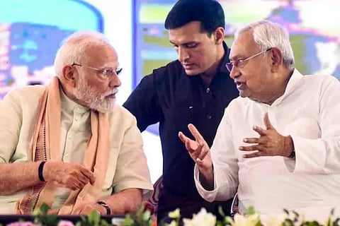 Nitish and modi