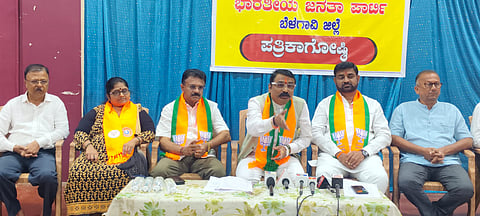 bjp pRESS MEET