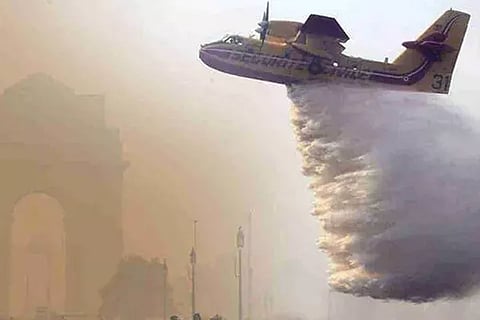 Cloud seeding