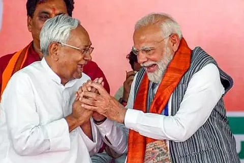 Nitish Kumar And Narendra Modi