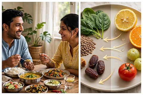 Pair Iron Rich Foods With This For Better Absorption