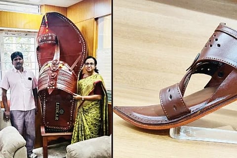 ಲಿಡ್ಕರ್ನಿಂದ ಮಹಾರಾಜ-ರಾಣಿ ಪಾದರಕ್ಷೆ