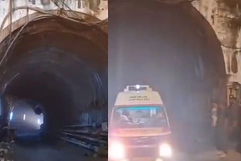 ಜಲವಿದ್ಯುತ್ ಯೋಜನೆ ಸುರಂಗ ಕುಸಿತ