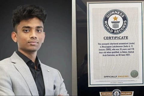ಗಿನ್ನೆಸ್ ದಾಖಲೆ ಬರೆದ ಲಕ್ಷ್ಮಣನ್ ಮೆಯ್ಯಪ್ಪನ್