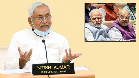 Nitish Kumar, Modi, Amit Shah