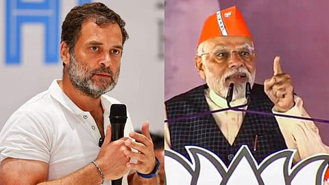 राहुल गांधी- पीएम मोदी