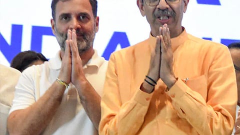 राहुल गांधी और उद्धव