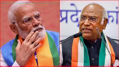 मोदी-खड़गे