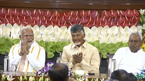 मोदी, चंद्रबाबू नायडू, नीतीश कुमार