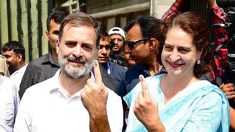 राहुल गांधी, प्रियंका गांधी