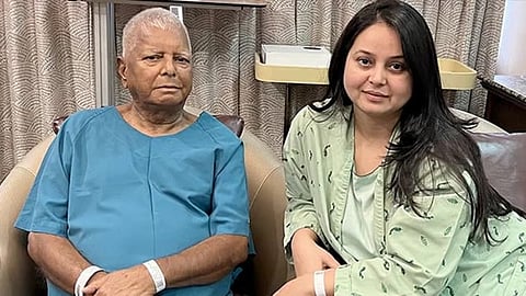 లాలూ ప్రసాద్ యాదవ్ & రోహిణి ఆచార్య