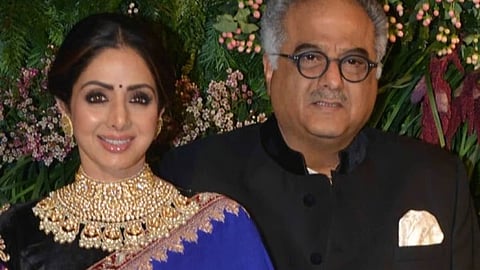 Sridevi & Boney Kapoor.