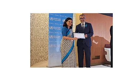 India Honoured for Eliminating Trachoma at 78th World Health Assembly