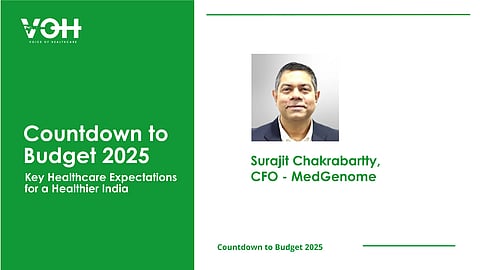Surajit Chakrabartty, CFO - MedGenome