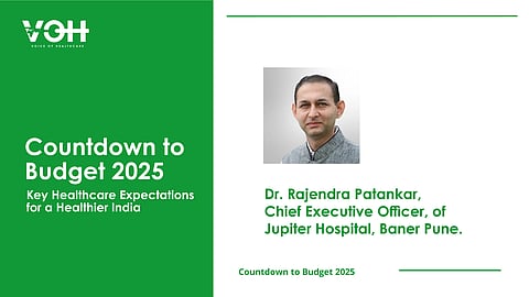 Dr. Rajendra Patankar, Chief Executive Officer, of Jupiter Hospital, Baner Pune.