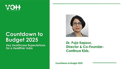 Dr. Puja Kapoor, Director & Co-Founder- Continua Kids.
