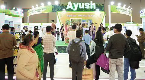 Ayush Pavilion Draws Massive Footfall at India International Trade Fair 2025