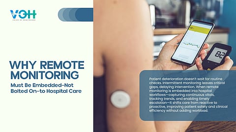 Why Remote Monitoring Must Be Embedded—Not Bolted On—to Hospital Care