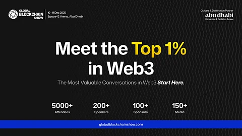 The Global Blockchain Show 2025 hosted by VAP Group in Abu Dhabi