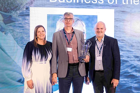 Aquamonitrix, winners of the inaugural BIM Aquatech Business of the Year, October 2023.