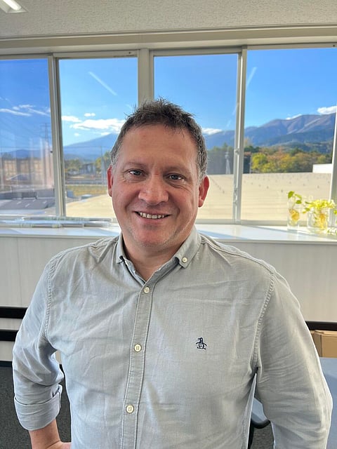 Javier Carreño, Proximar Seafood's new production manager in Japan.